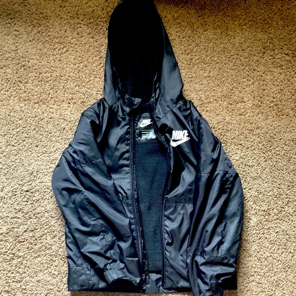4t/XS Black with White NIKE Jacket.